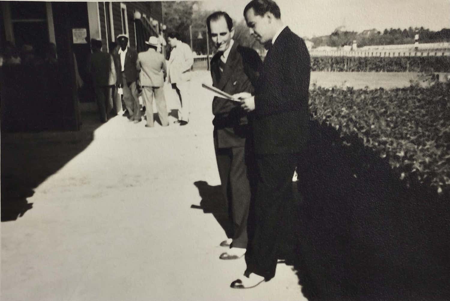 Chester Simms at Saratoga c. 1931