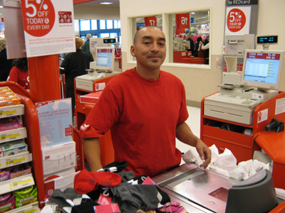Target shopping spree for socks 2010
